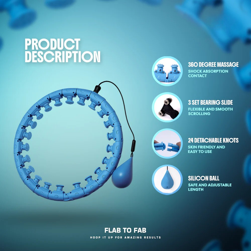 LoopFit™ - Smart Weighted Hula Hoop